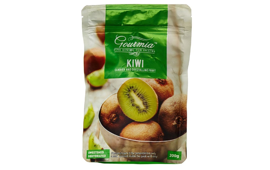 Gourmia Kiwi, Sweetened Dehydrated    Pouch  200 grams